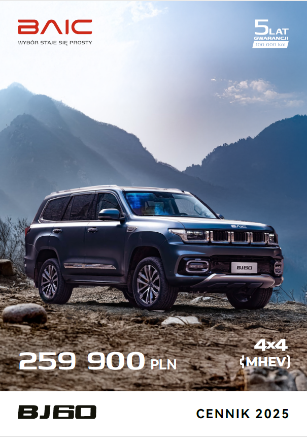 cennik BAIC BJ60